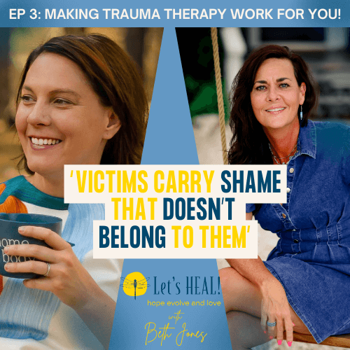 Monica Borschel and Beth Jones for the Let's Heal vodcast