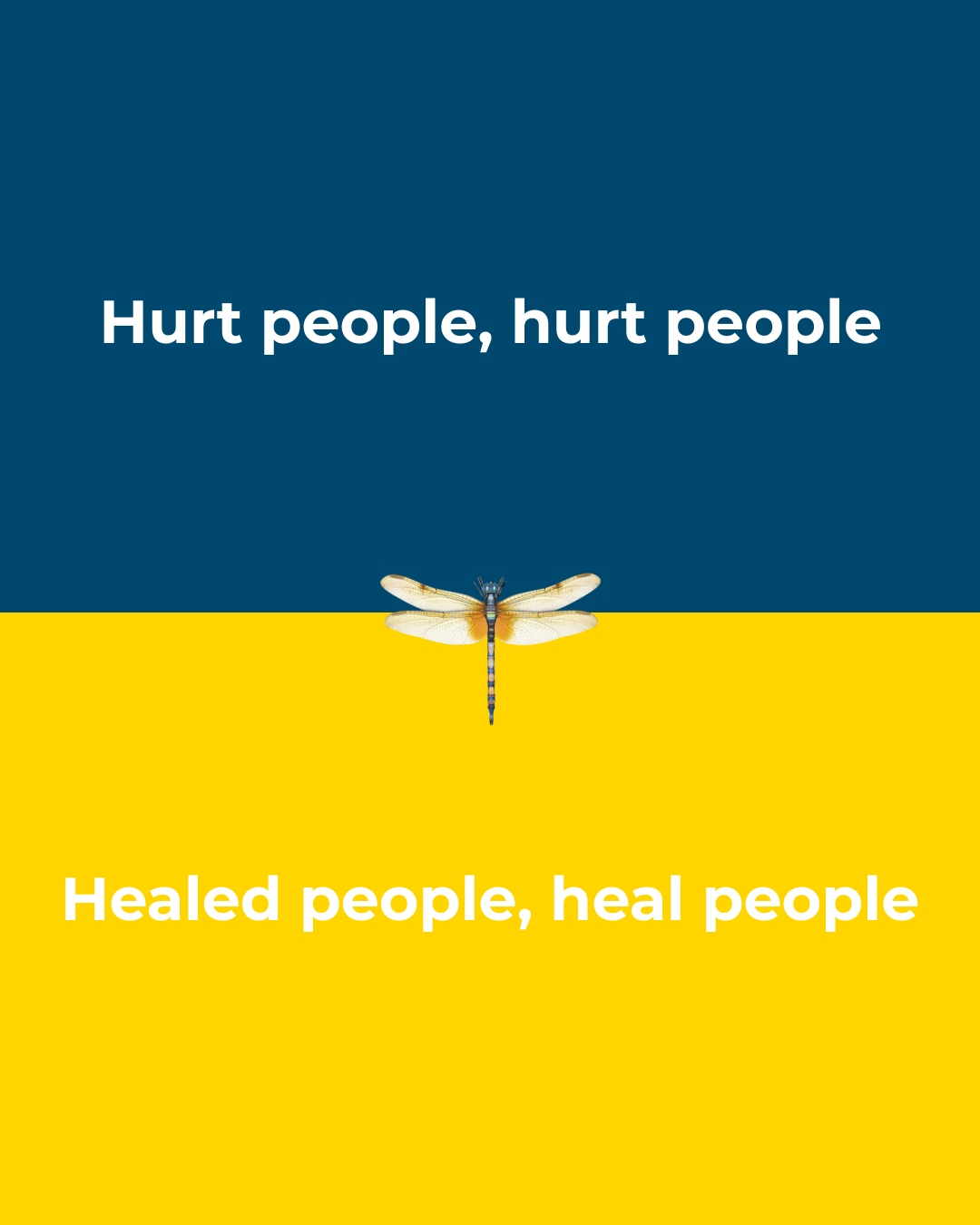 Hurt people, healed people
