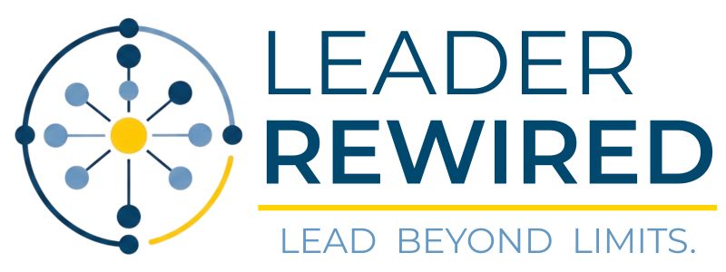 Leader Rewired logo with icon