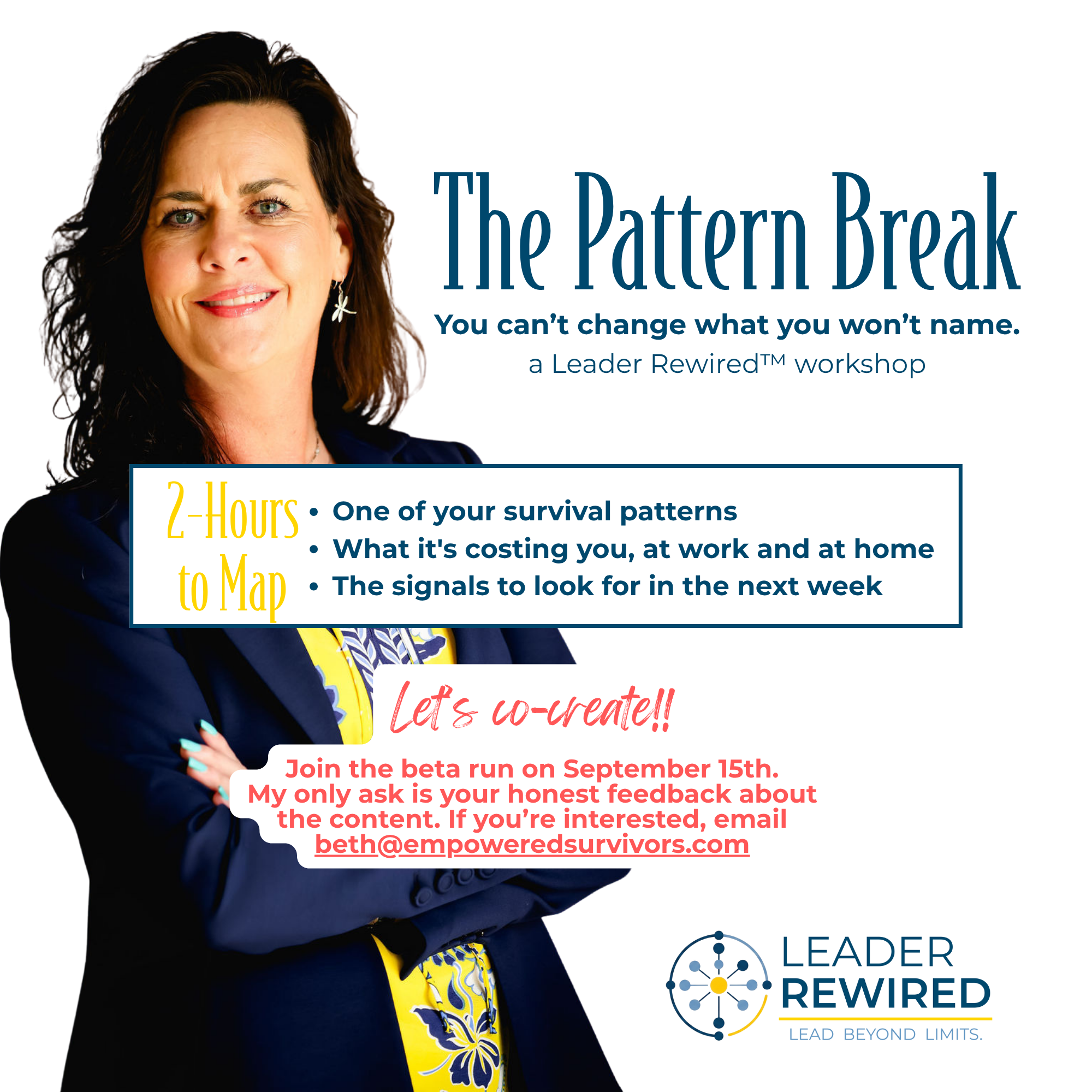 Learn more about The Pattern Break Live Experience